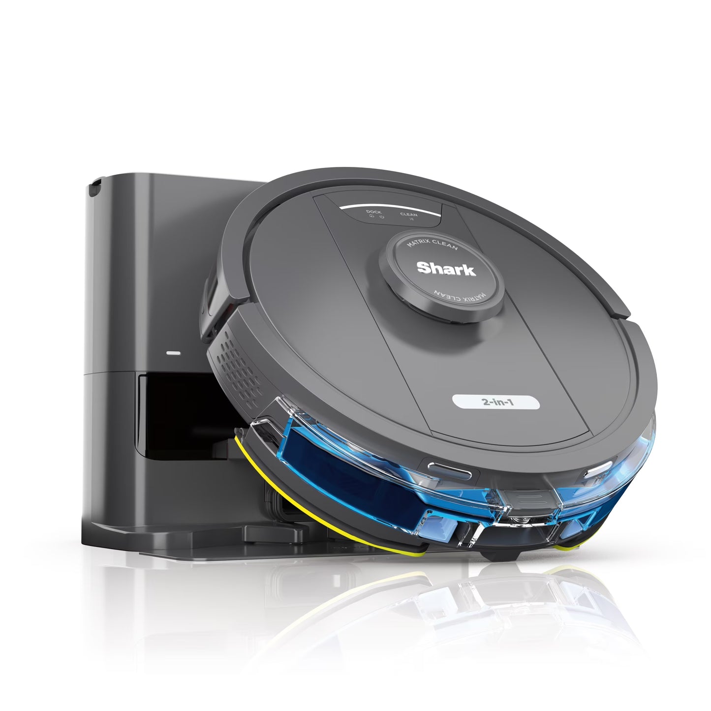 Shark IQ 2in1 Self-Empty Robot Vacuum Mop, 30-Day Capacity, Precision Home Mapping, Sonic Mopping, Self-Emptying, Smart Mapping, Wi-Fi Connected, LIDAR Navigation, Mop Combo, Pet Hair