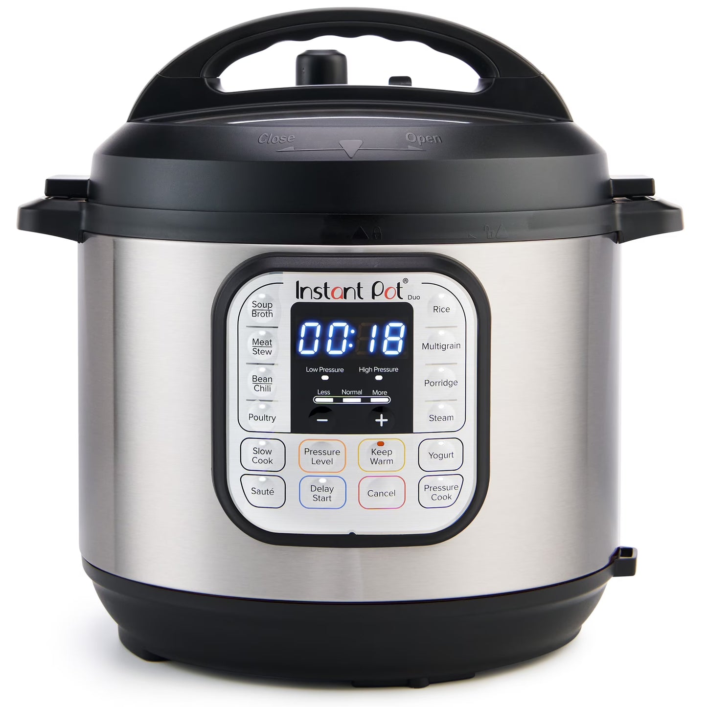 Instant Pot 6Qt DUO 7-in-1 Multi-Cooker, Pressure Cook, Slow Cook, more, Stainless Steel
