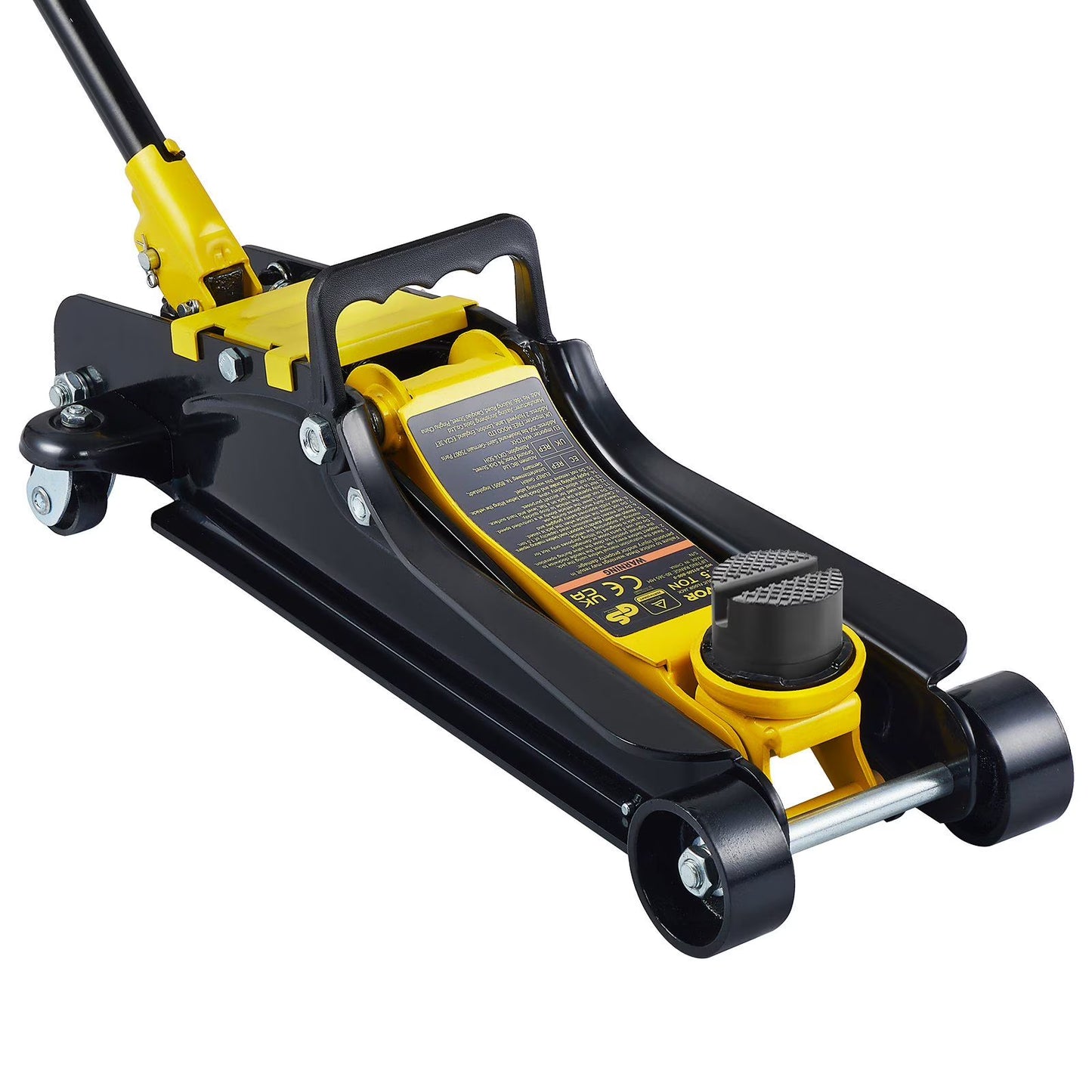 2.5 Ton Low Profile Floor Jack - Heavy Duty Steel Hydraulic Pump for Cars SUVs