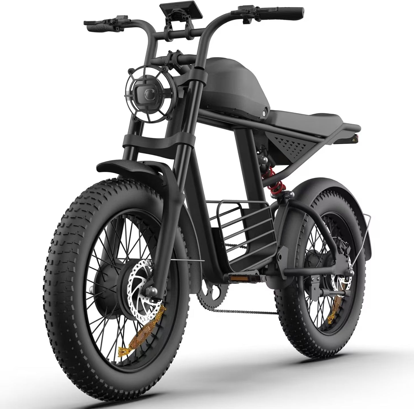 Electric Bike for Adults with 1500W Peak Motor,Max 35MPH 56Mile��Moped ebikes with 18.9AH Battery,20" Fat Tire Commuting Off Road Mountain Ebike��Max 550LBS,UL2849 Certified