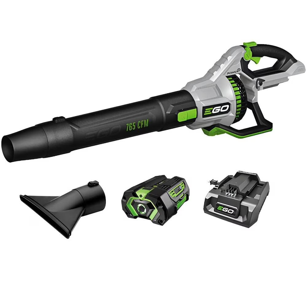 EGO Power+ LB7654 200 mph 765 CFM 56 V Battery Handheld Leaf Blower Kit (Battery Charger)