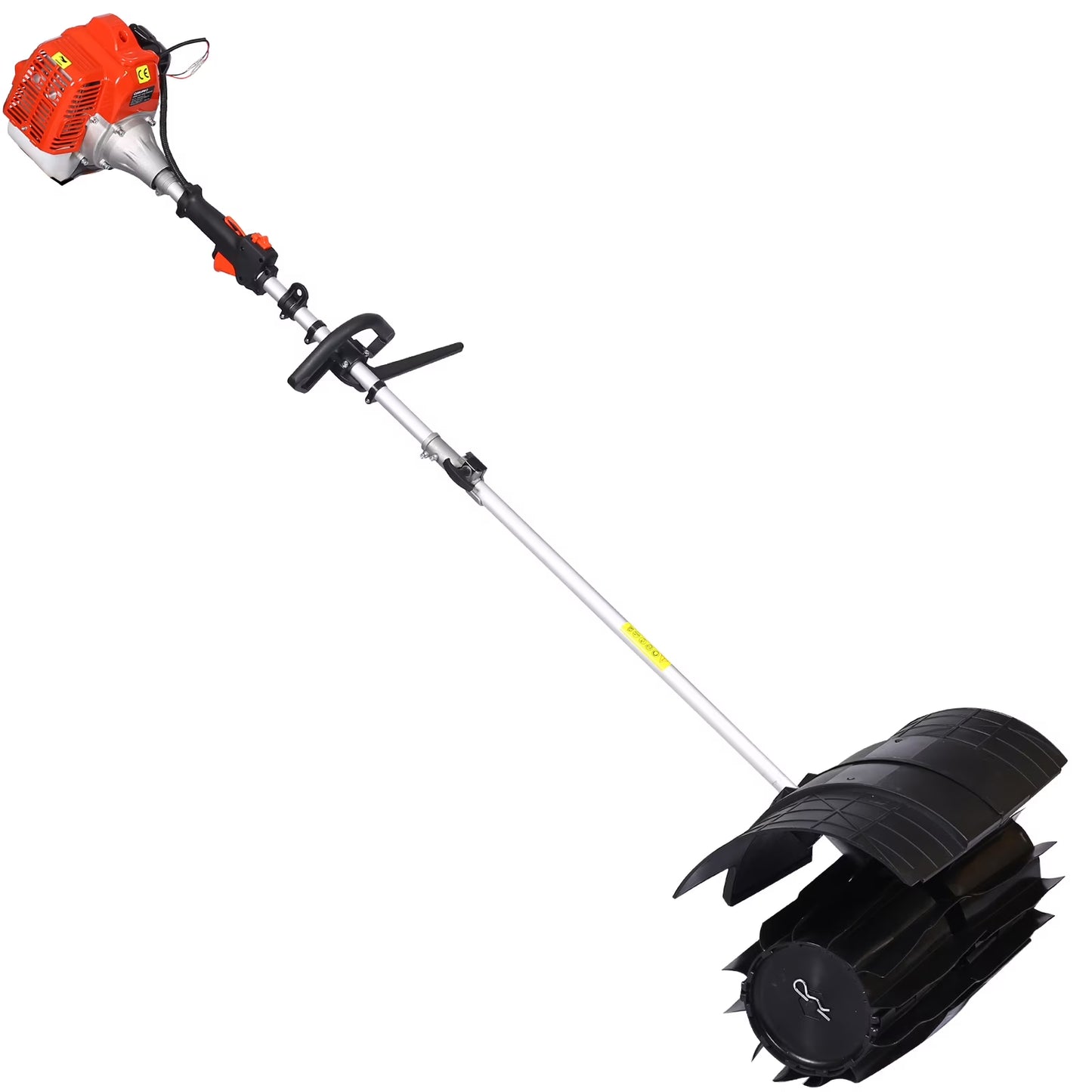Hand Held Power Broom Sweeper Snow Sweeper GASOLINE Walk Behind Power Shovel Snow Cleaner Outdoor Walk Behind Sweeper, for Dirt Grass Leaves Lawn Debris Artificial Turf Light Snow Cleaning