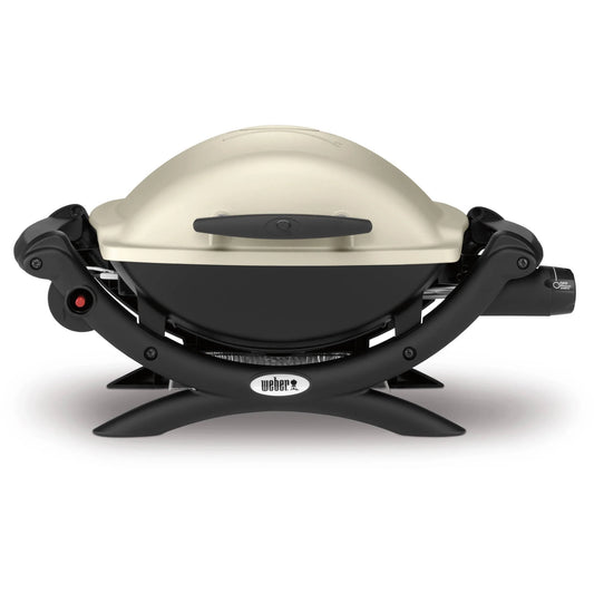 Weber Q 1000 1-Burner Portable Gas Grill, Titanium(189)