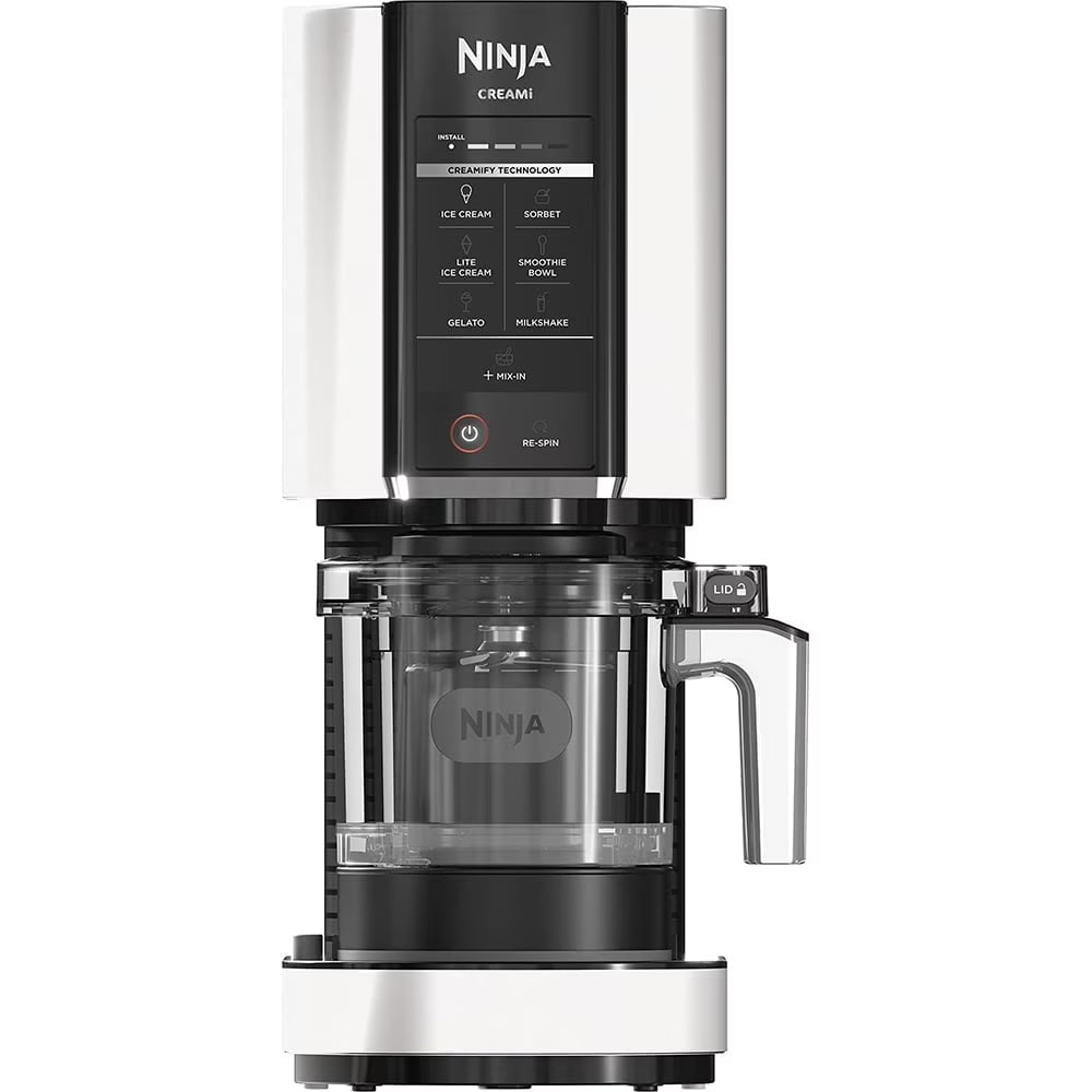 Ninja CREAMi 7-in-1 Ice Cream Maker, White (NC301)
