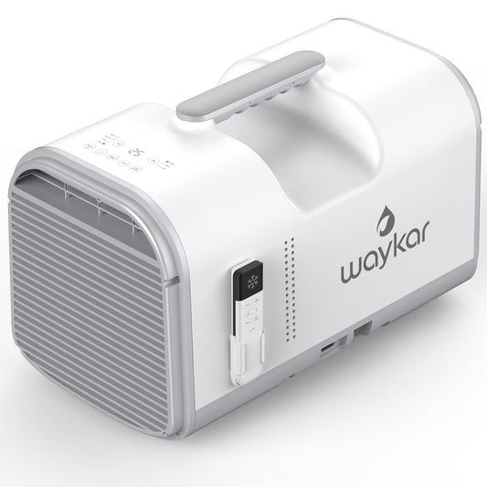 Waykar 4500BTU Portable Air Conditioner for Tent, Camping, RV, 130 Sq. Ft., Low Noise, Remote Control(4500)