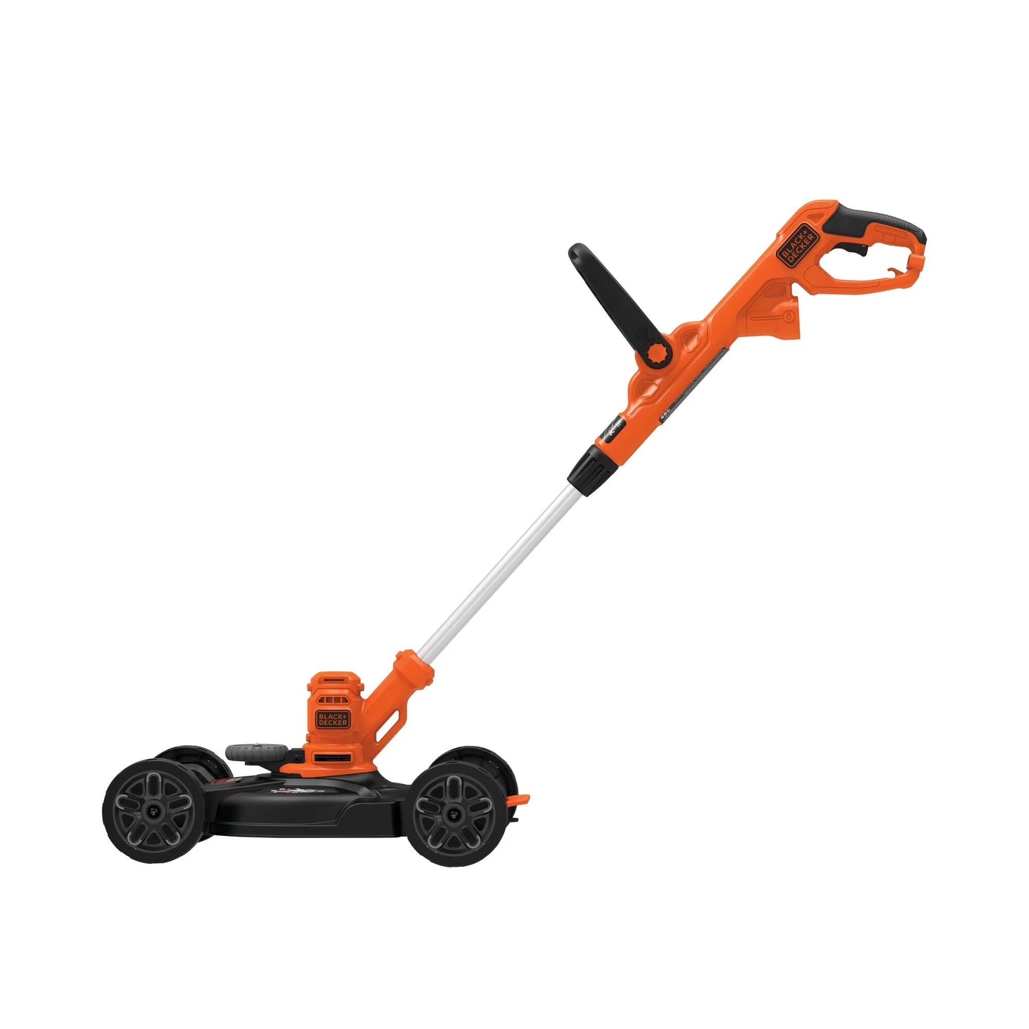 BLACK+DECKER  3-In-1 Electric Walk-Behind Mower, Trimmer, Edger, (BESTA512CM)(Black, Orange)