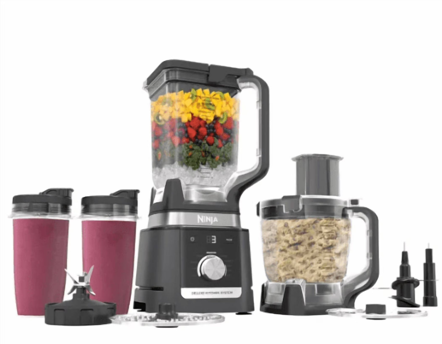 Ninja Deluxe Kitchen System with 88-oz. Pitcher, 9-Cup Processor,  Auto-iQ